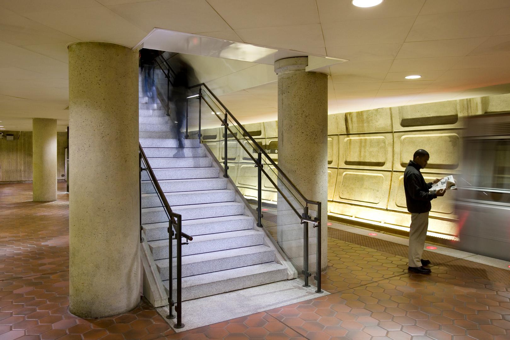 Navy Yard Metro West Entrance Modifications