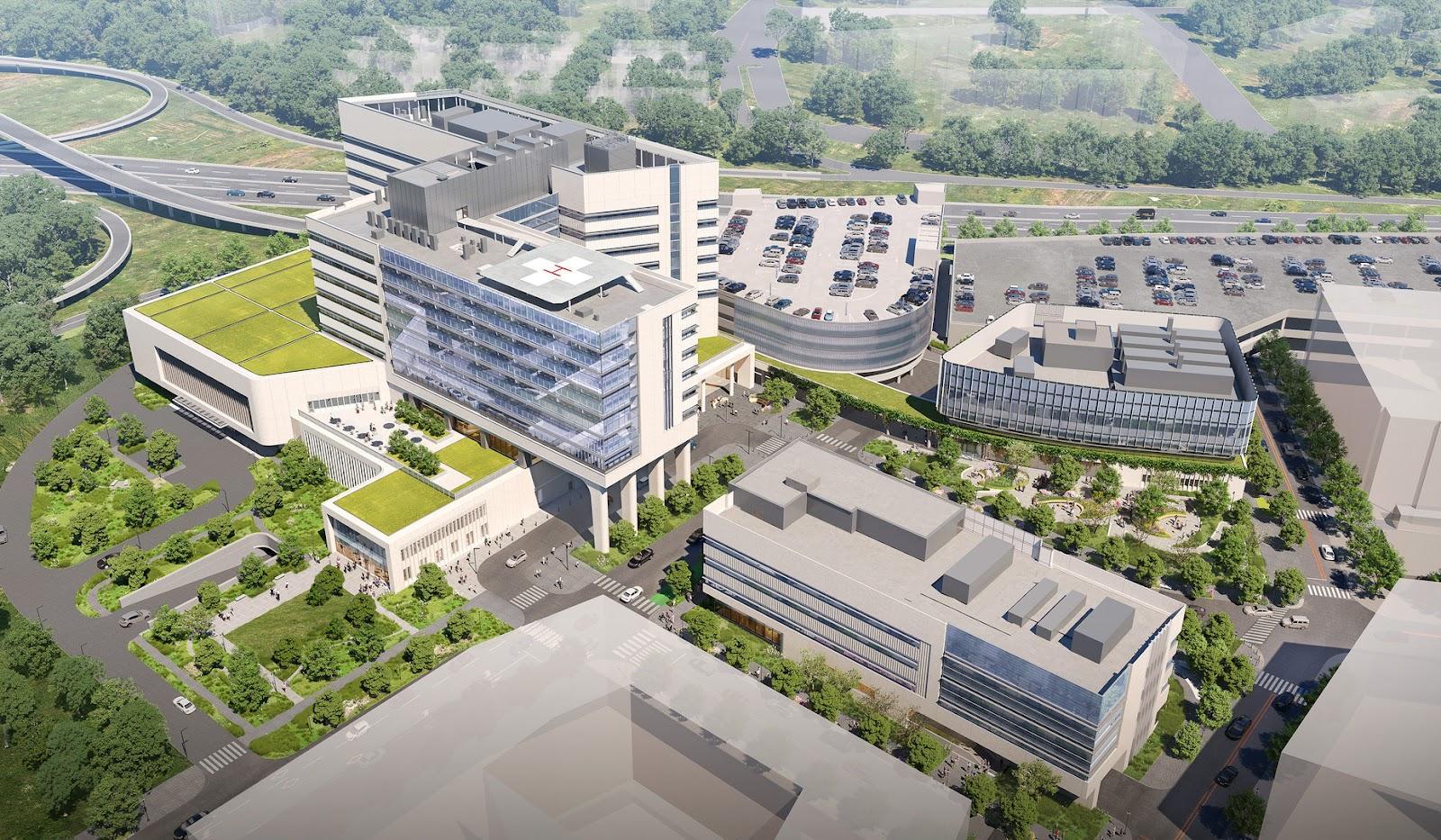 Inova Hospital Rendering