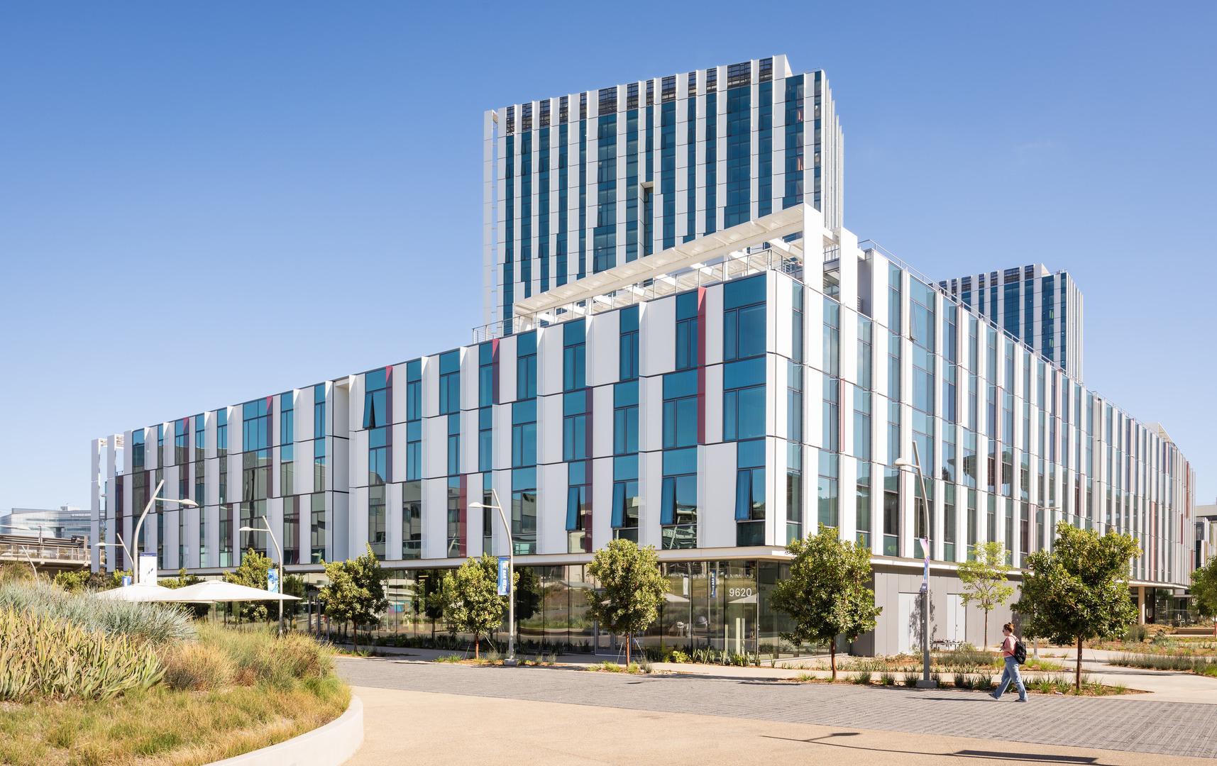 UCSD Pepper Canyon West Student Housing Exterior