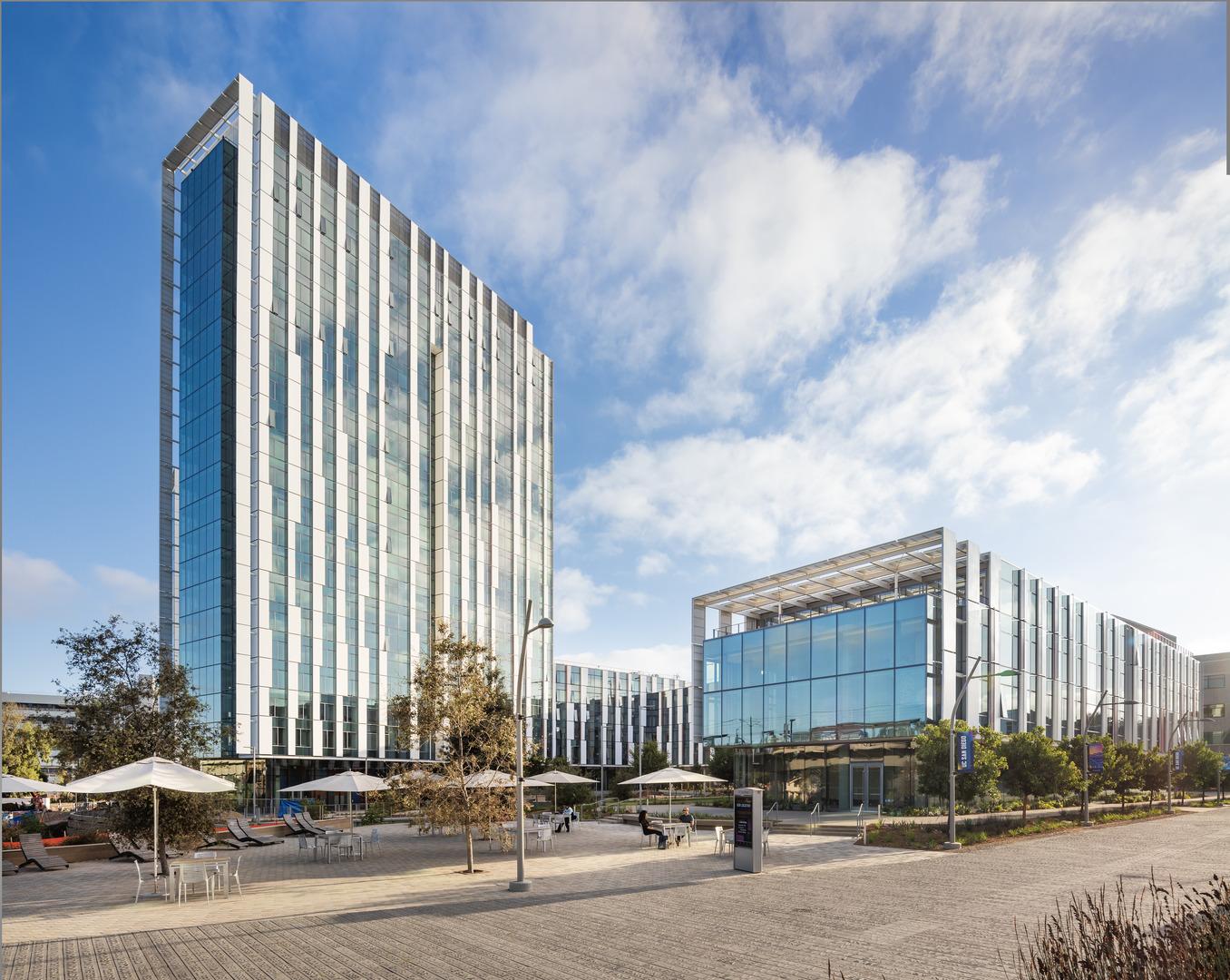 UCSD Pepper Canyon West Student Housing outside