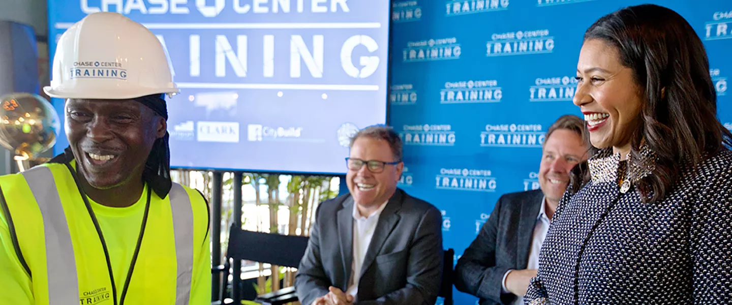 City job training program lands graduates construction work at Warriors’ arena