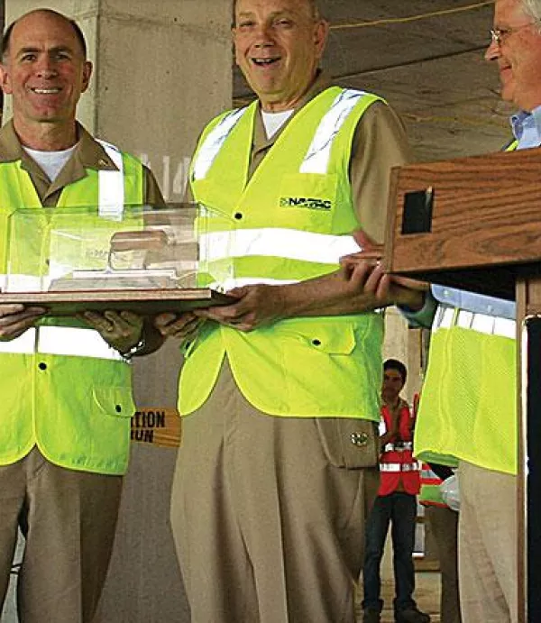 Future Walter Reed National Military Medical Center Tops Out