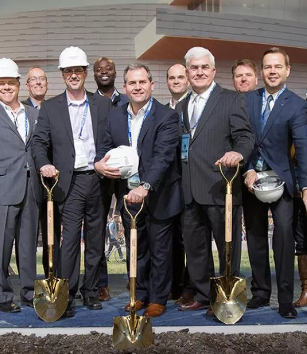 Groundbreaking Ceremony at the Chase Center