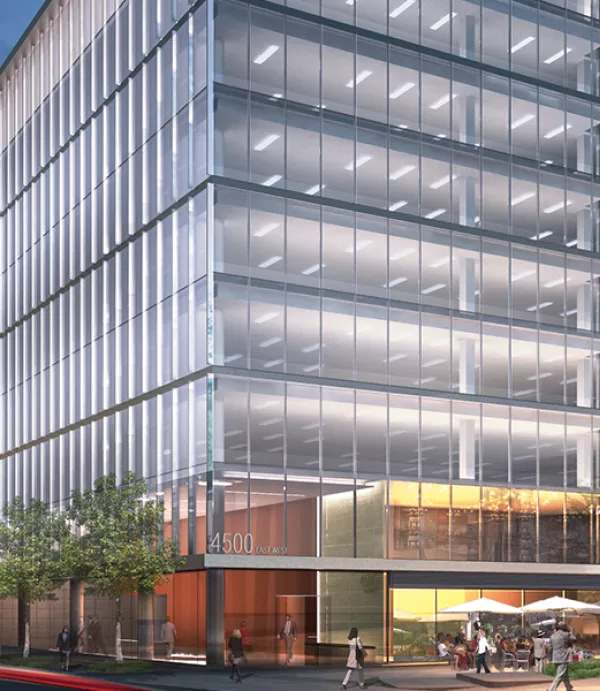 Bethesda's First LEED Platinum Office Building Tops Out with Perfect Safety Record