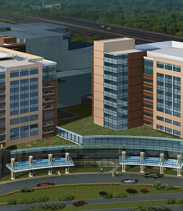 Inova Women's Hospital & Children's Hospital Ahead of Schedule