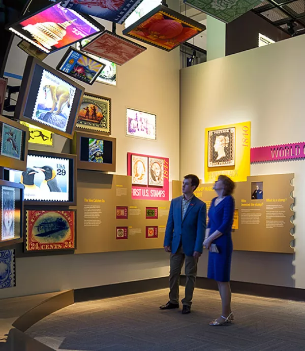 Clark Interiors Completes Smithsonian's New William H. Gross Stamp Gallery