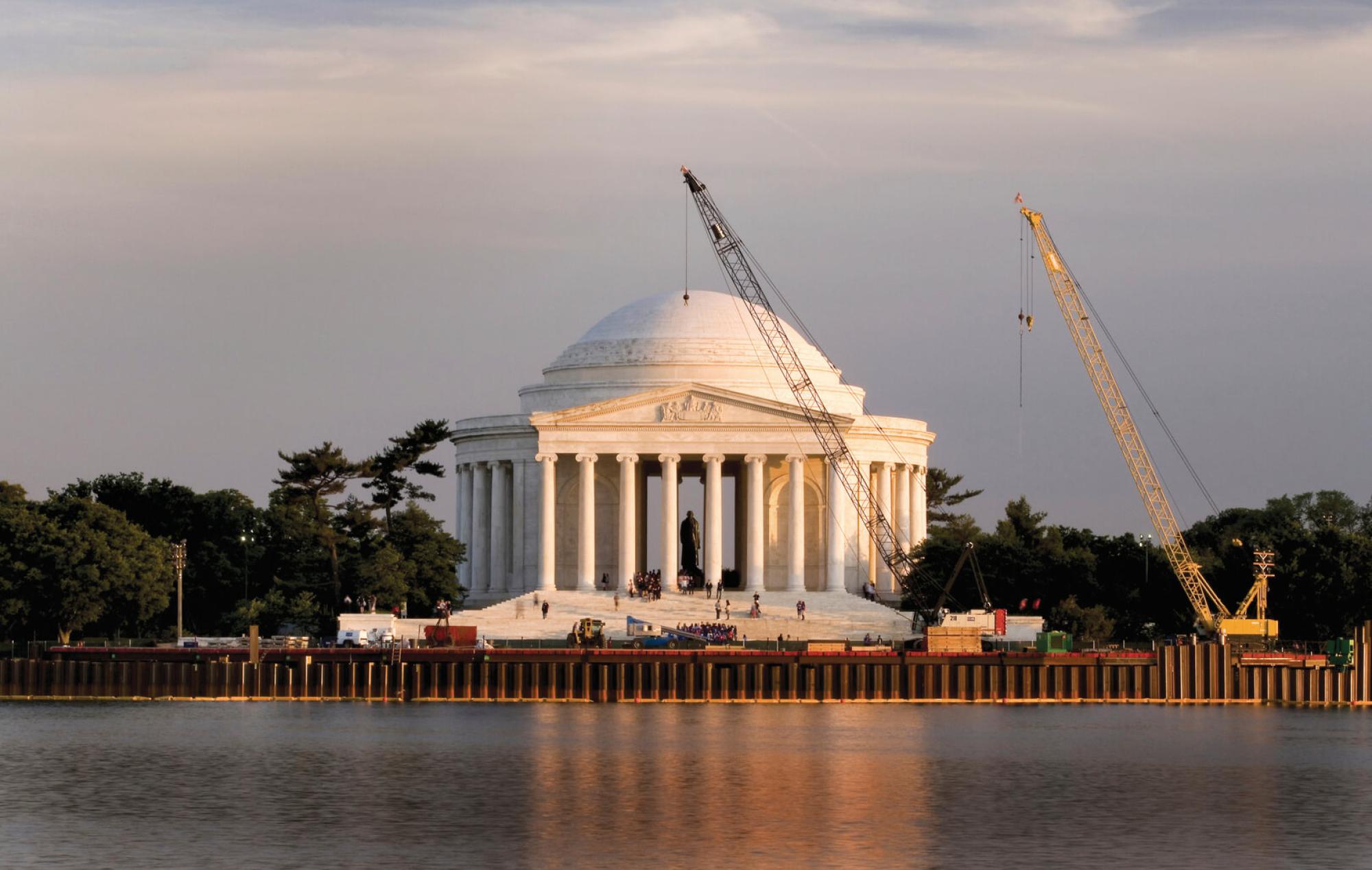 Jefferson Memorial Seawall Repair