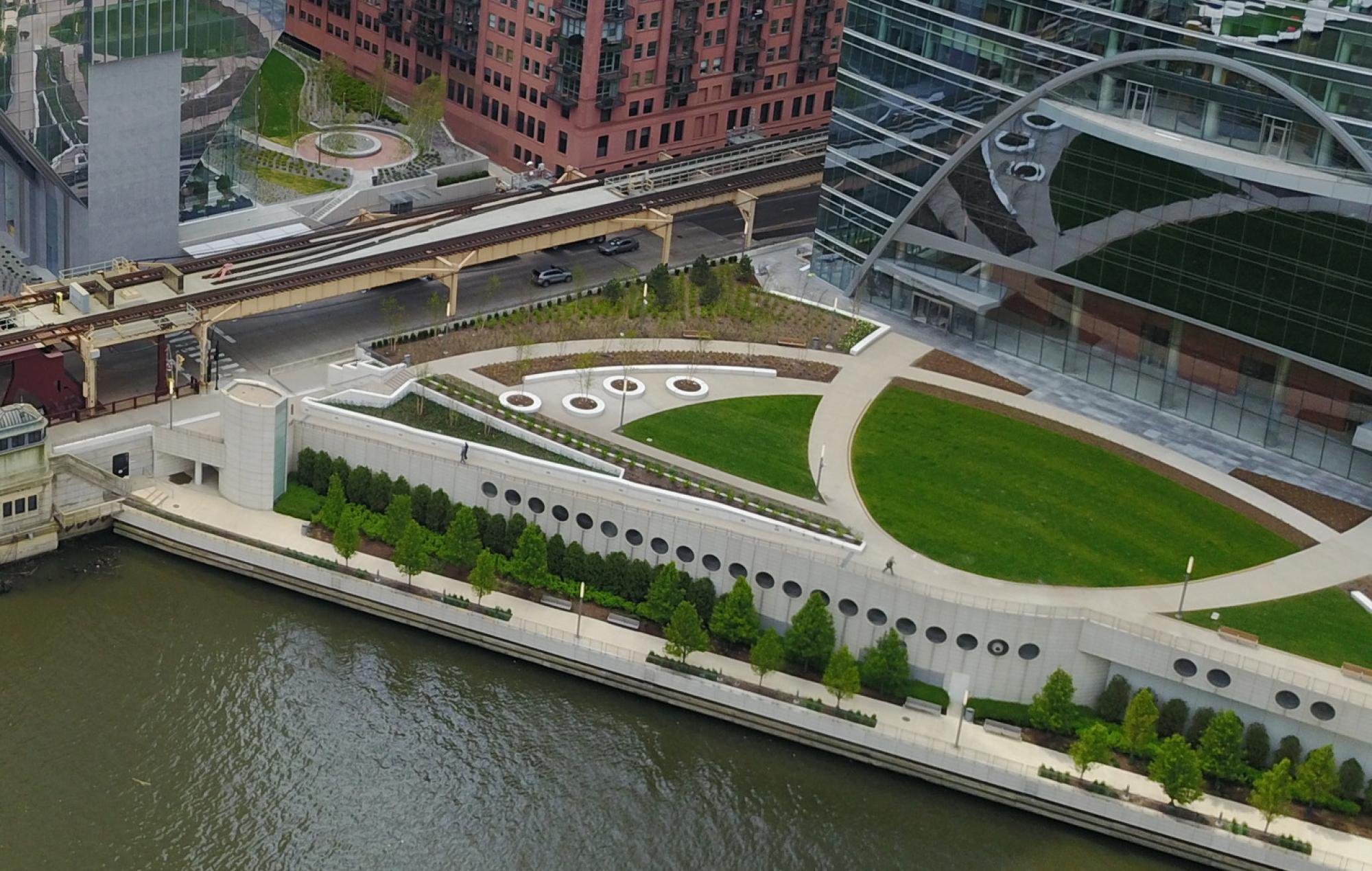 River Point Plaza and Track Overbuild