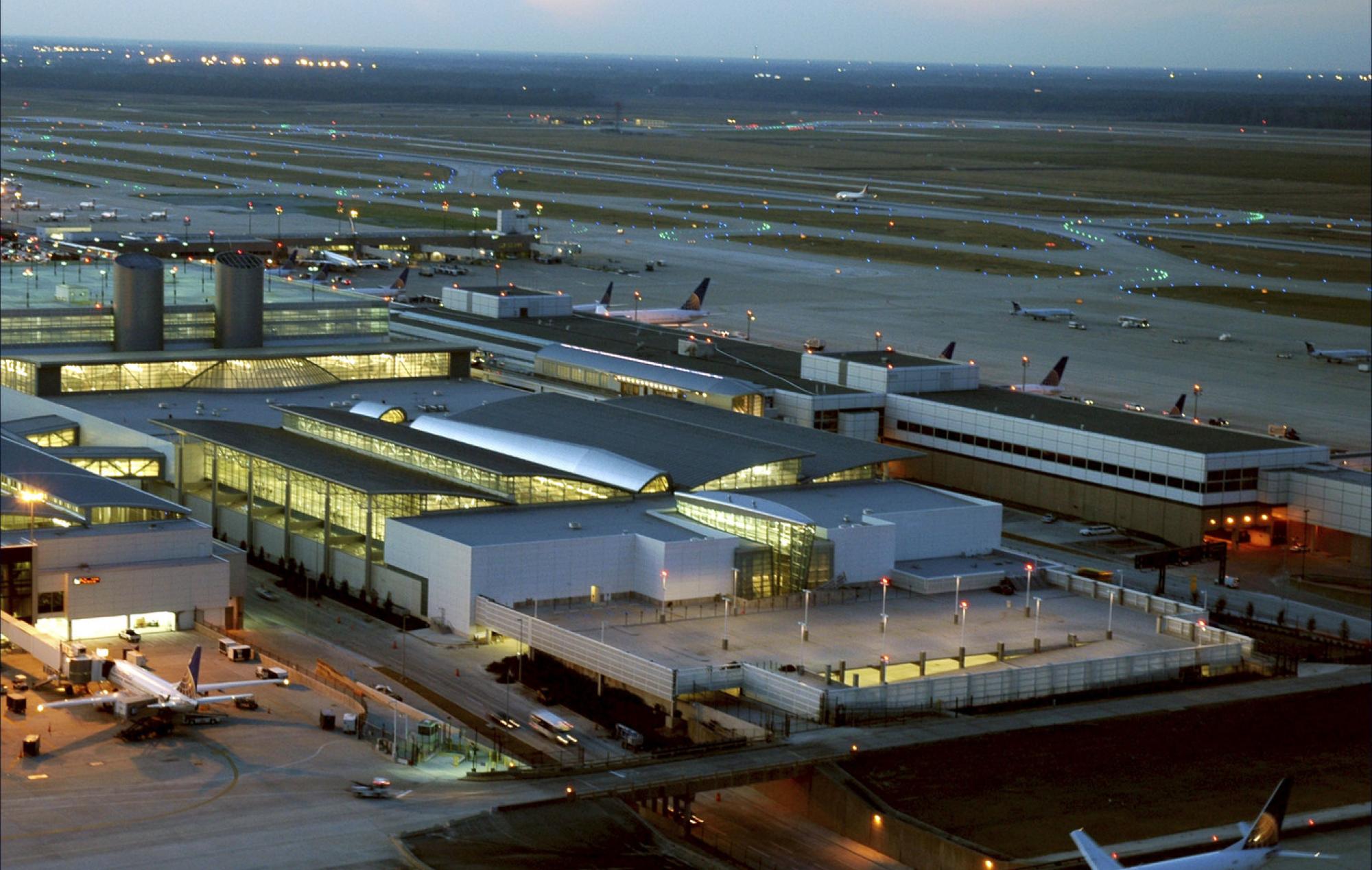 George Bush Intercontinental Airport Federal Inspection Services Building