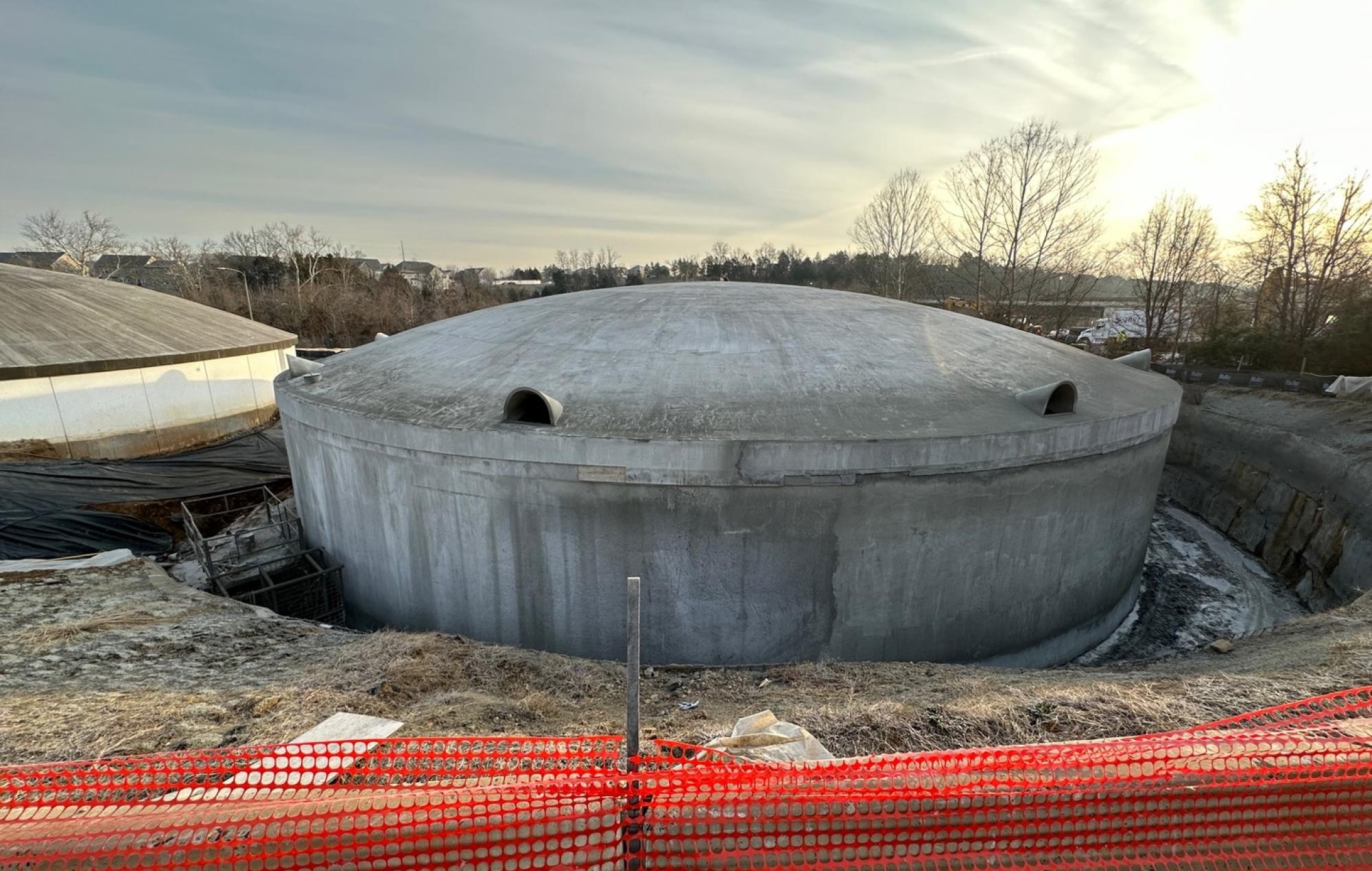 City of Manassas Clearwell No. 2 water project 