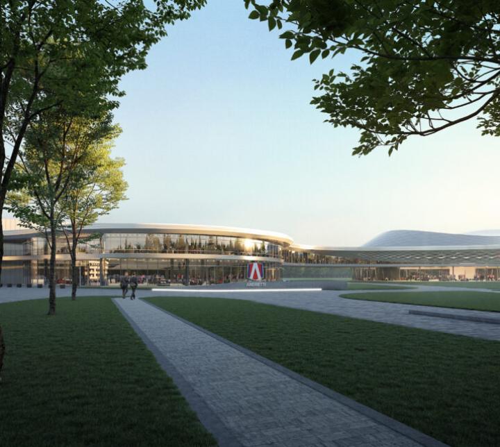 Andretti Global Headquarters rendering