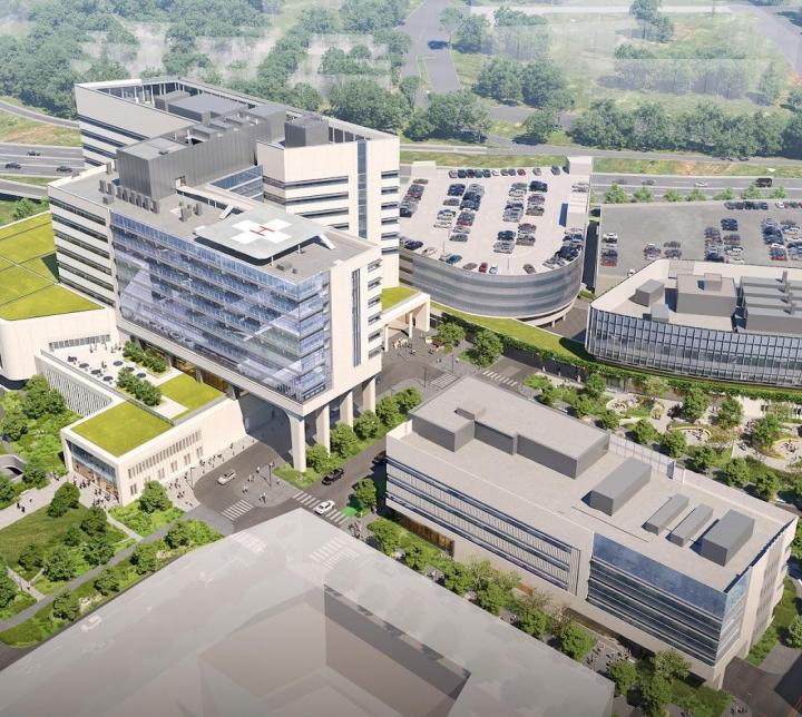 Inova Hospital Rendering